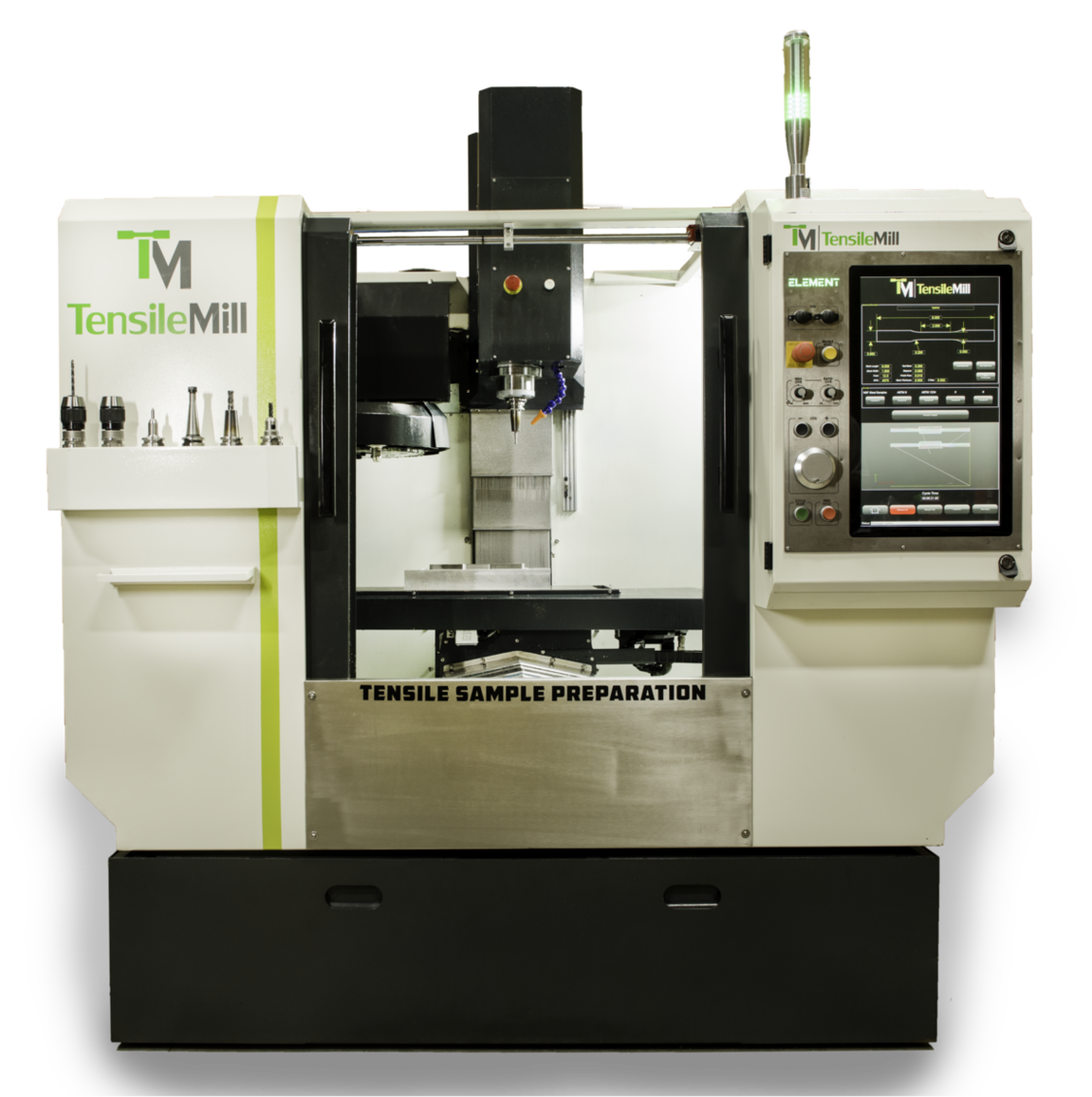 TensileMill CNC XL – Robust Flat Tensile Sample Preparation Machine