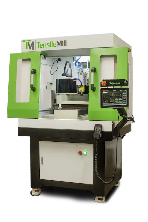 TensileMill CNC MINI - Flat Tensile Test Sample Preparation System